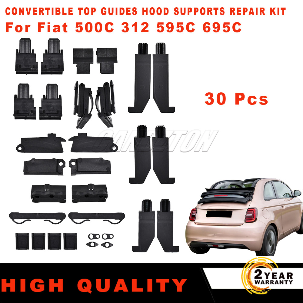 Car Accessories Uk - Kit di Riparazione per Tetto Morbido