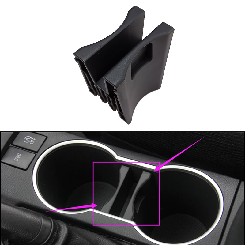 Car Cup Holder Expander - Supporto divisore per inserto bottiglia tazza