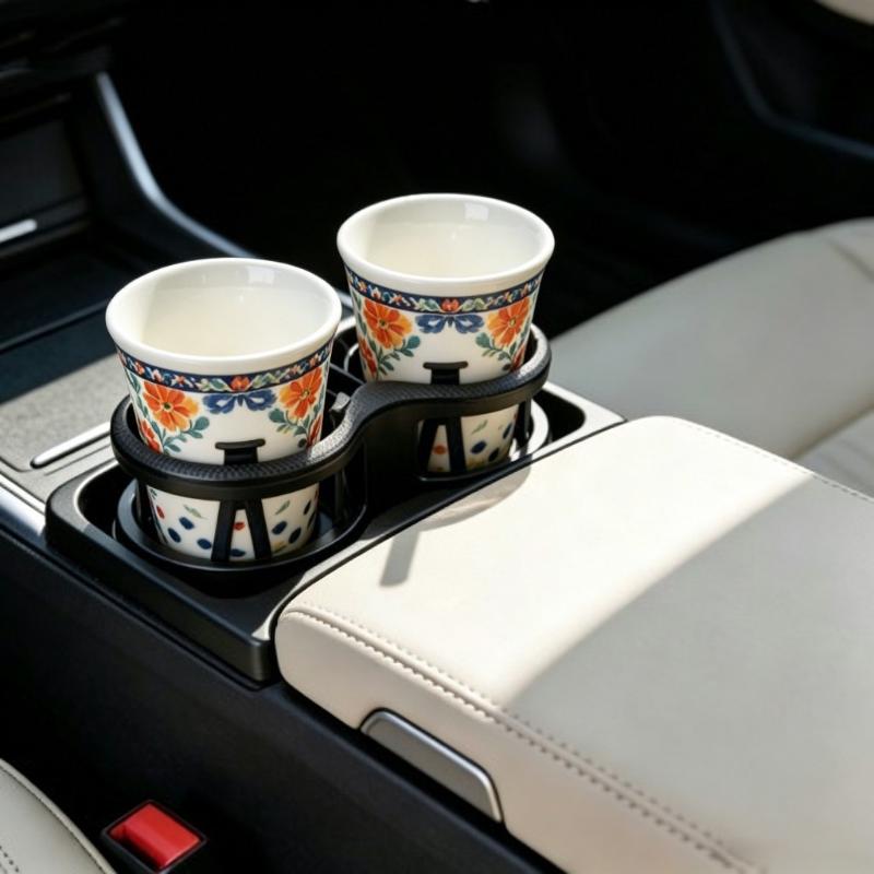 Car Cup Holder Expander - Nuovo Espansore Portabicchieri per Auto 2-in-1,