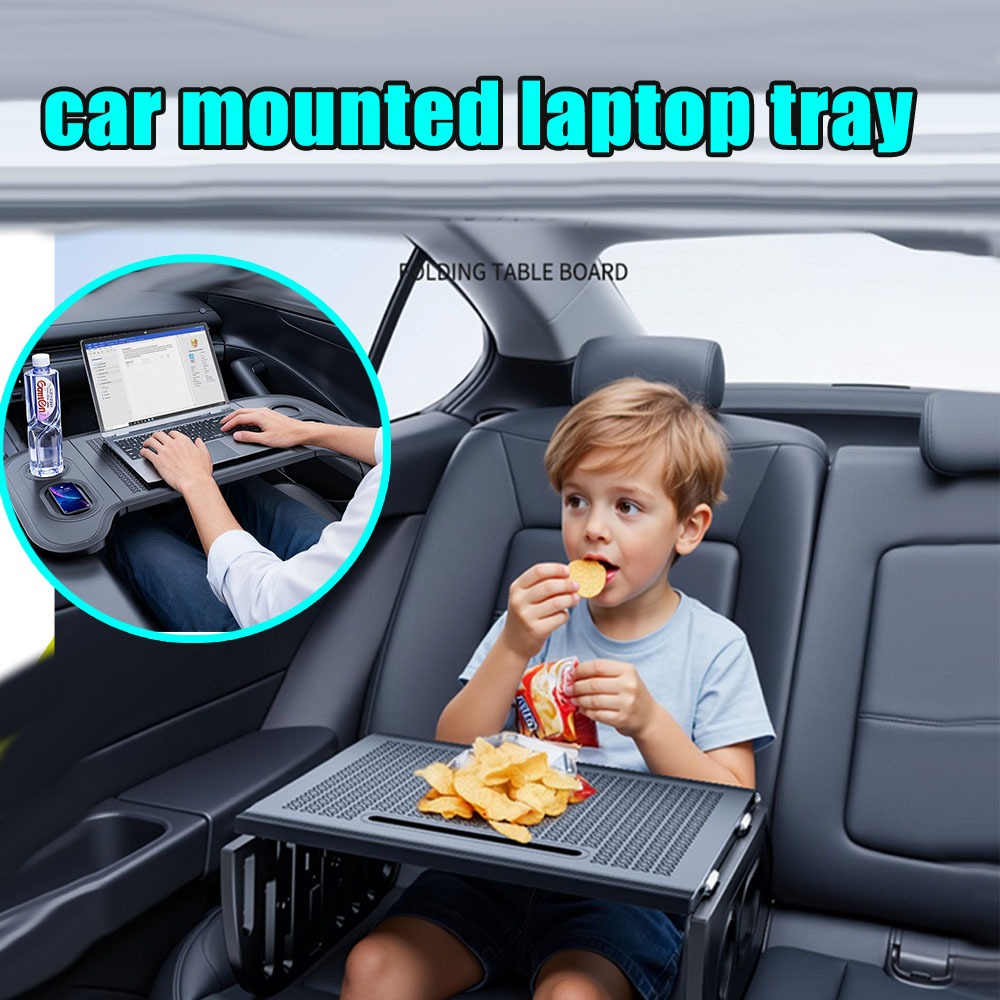 Car Accessories For Road Trip - Tavolino Pieghevole per Laptop da Auto,