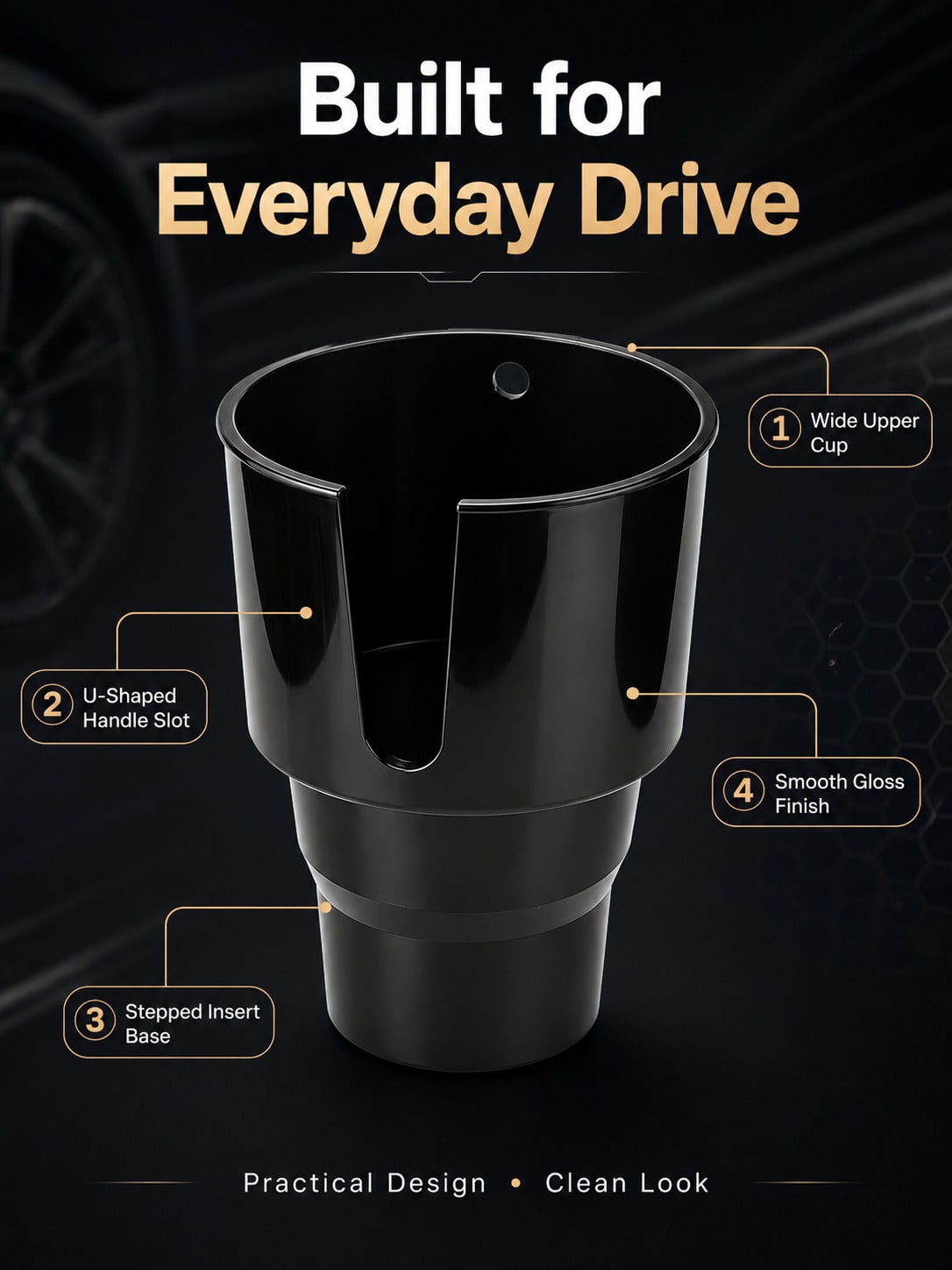 Adattatore Espansore per Porta - Car Cup Holder Expander recensione e prezzo