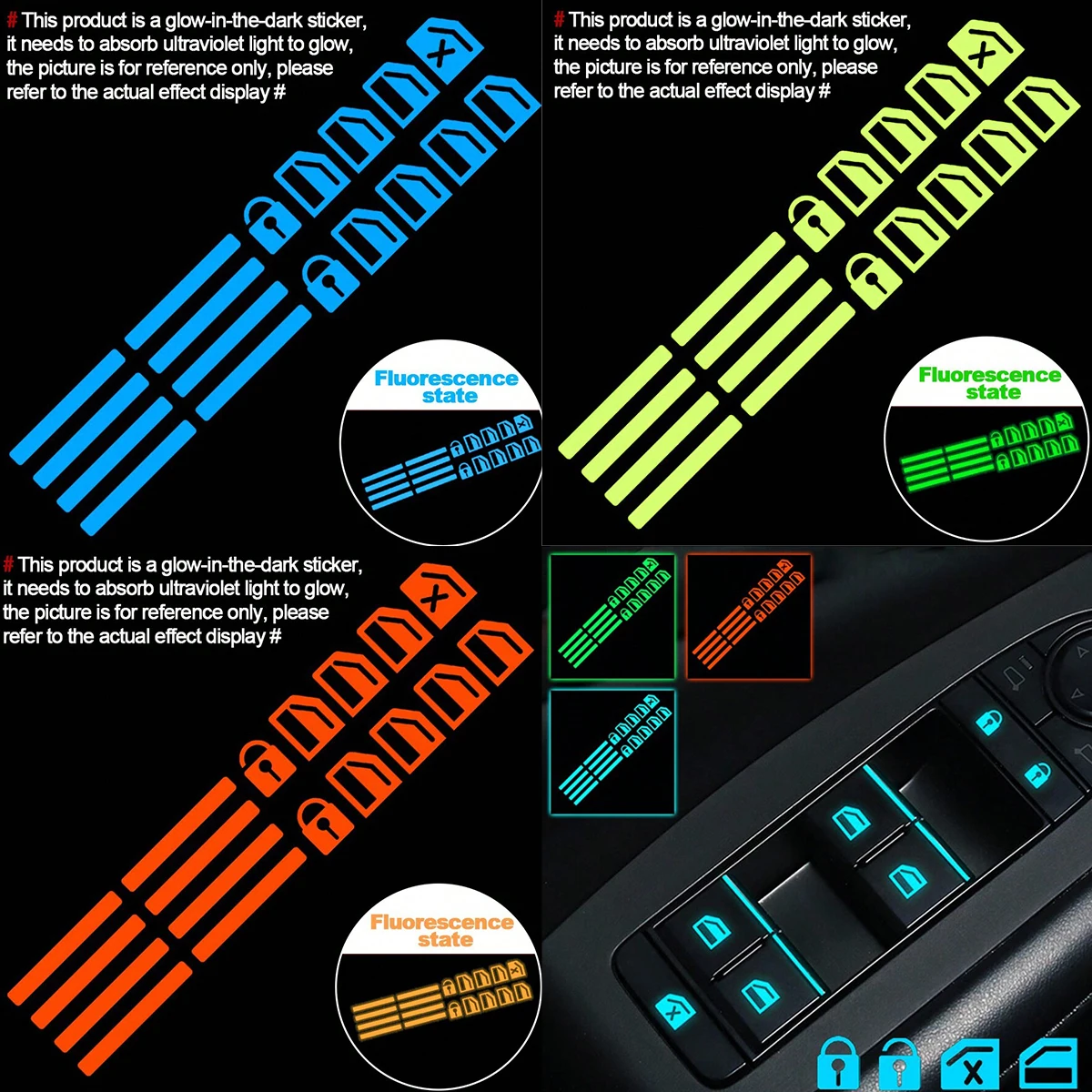 18 Adesivi Luminosi per Pulsan - Car Accessories Quotes recensione e prezzo