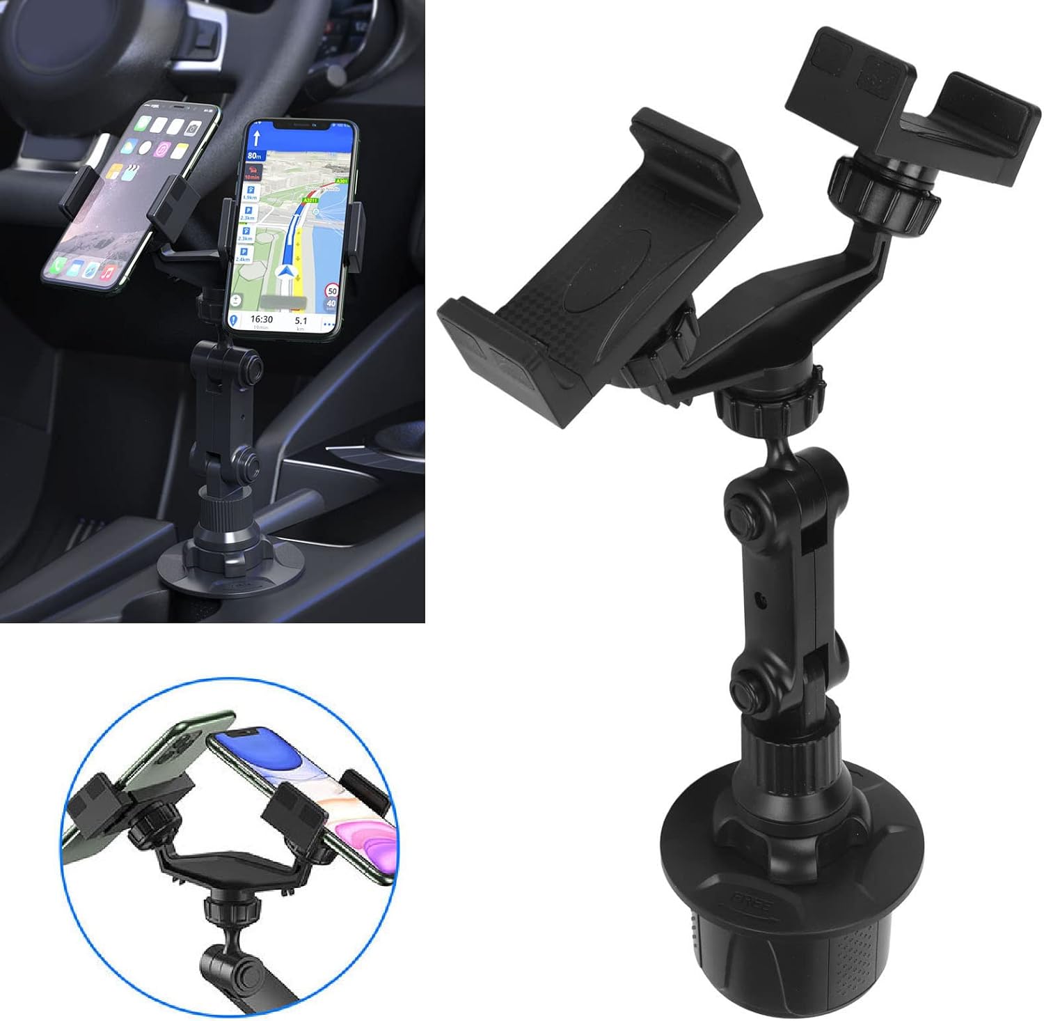 Supporto Doppio per Telefono d - Car Cup Holder Expander recensione e prezzo