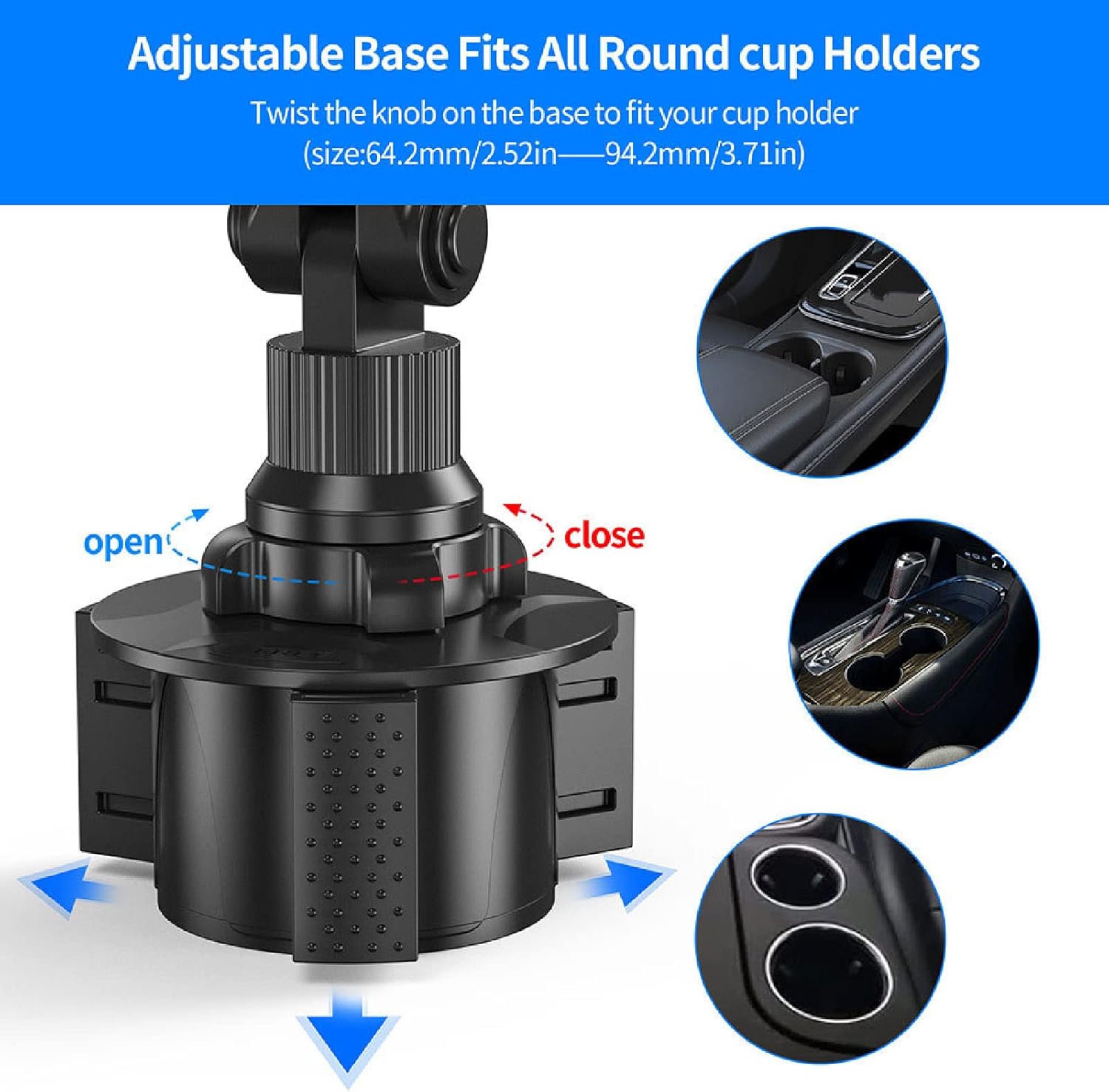 Supporto Doppio per Telefono d - Car Cup Holder Expander recensione e prezzo