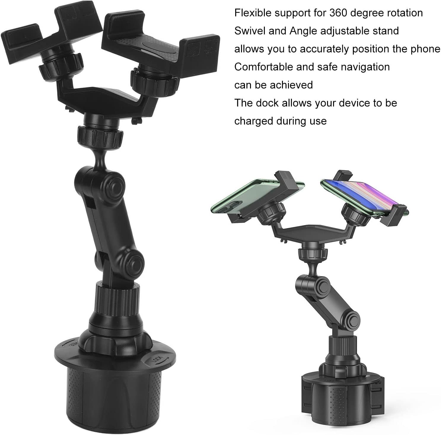 Supporto Doppio per Telefono d - Car Cup Holder Expander recensione e prezzo