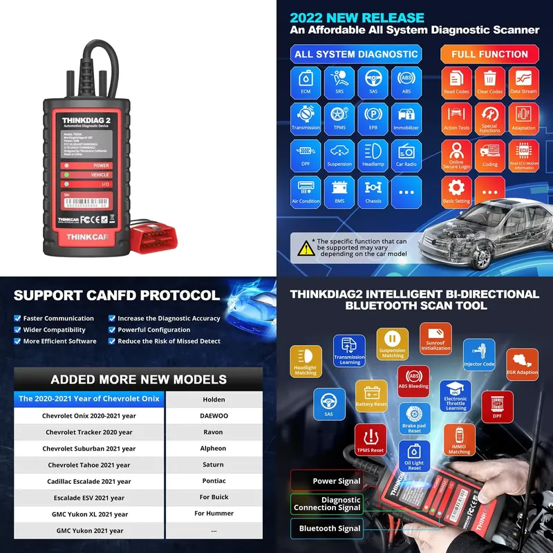 Thinkdiag 2 Strumento Diagnost - Obd2 Scanner recensione e prezzo