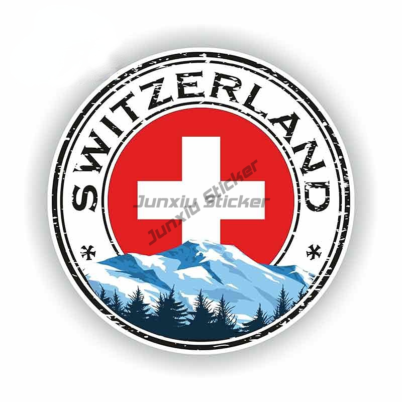 Adesivo Bandiera Svizzera Alpi - Car Accessories Zurich recensione e prezzo