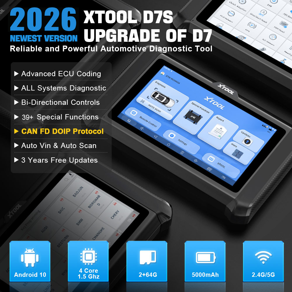 XTOOL D7S - Scanner Diagnostic - Obd2 Scanner recensione e prezzo