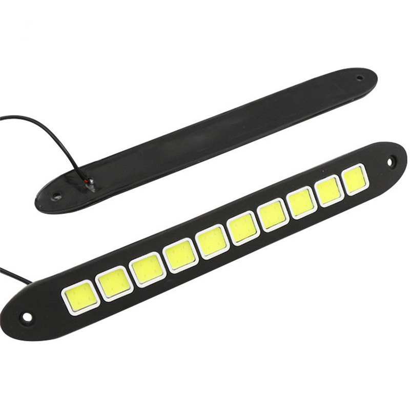 1/2 pezzi DRL COB auto LED luc - Car Accessories For Road Trip recensione e prezzo