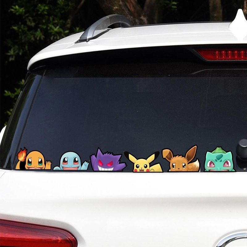 Adesivo per finestrino auto Po - Car Accessories Sticker recensione e prezzo