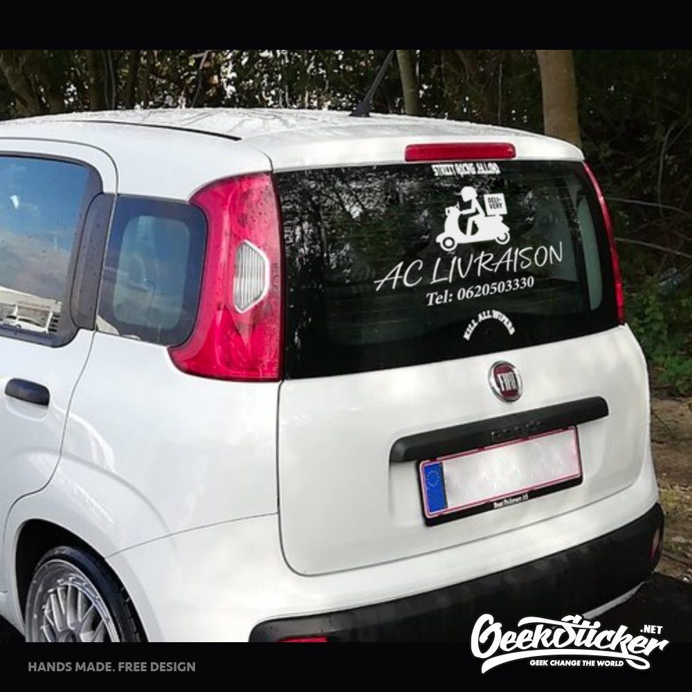 Adesivo Personalizzato con Nom - Car Accessories Quotes recensione e prezzo