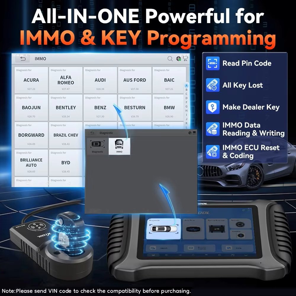 XTOOL X100 PAD3 con KC100, Pro - Obd2 Scanner recensione e prezzo
