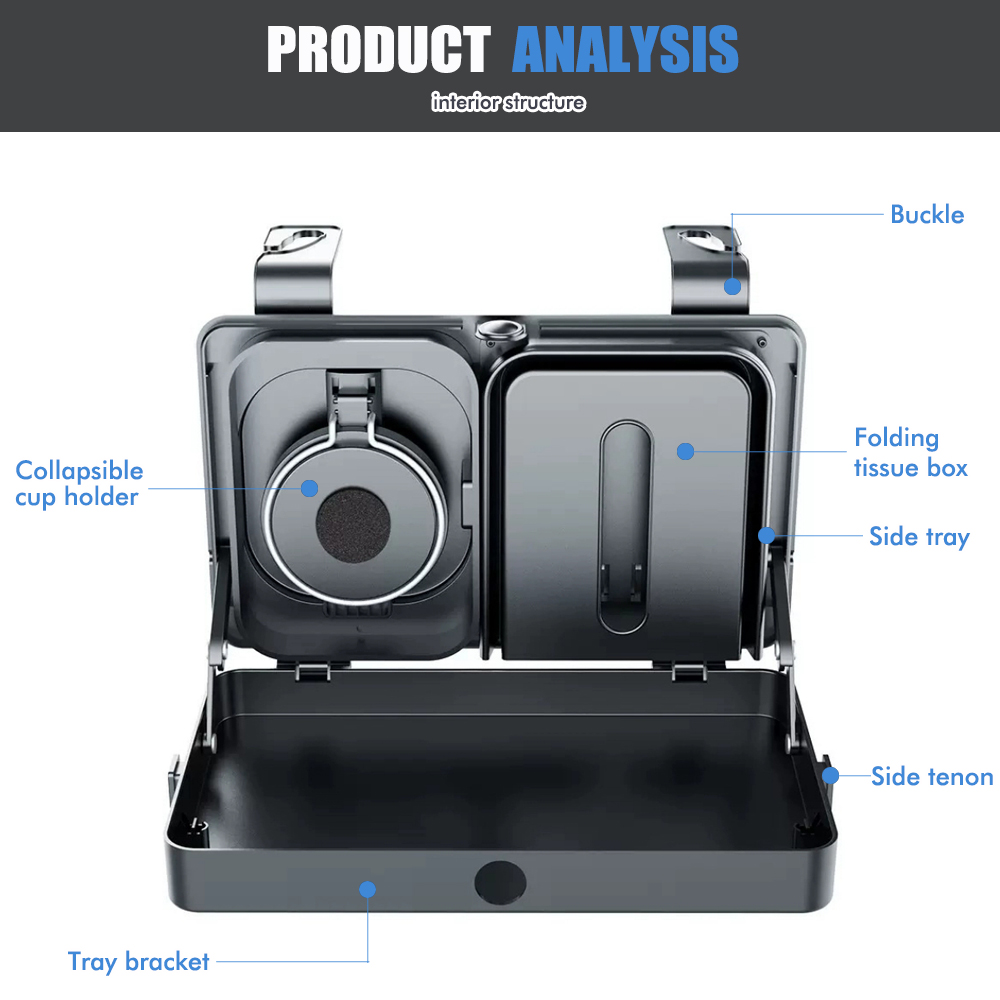 Organizer per Sedile Posterior - Car Accessories For Road Trip recensione e prezzo